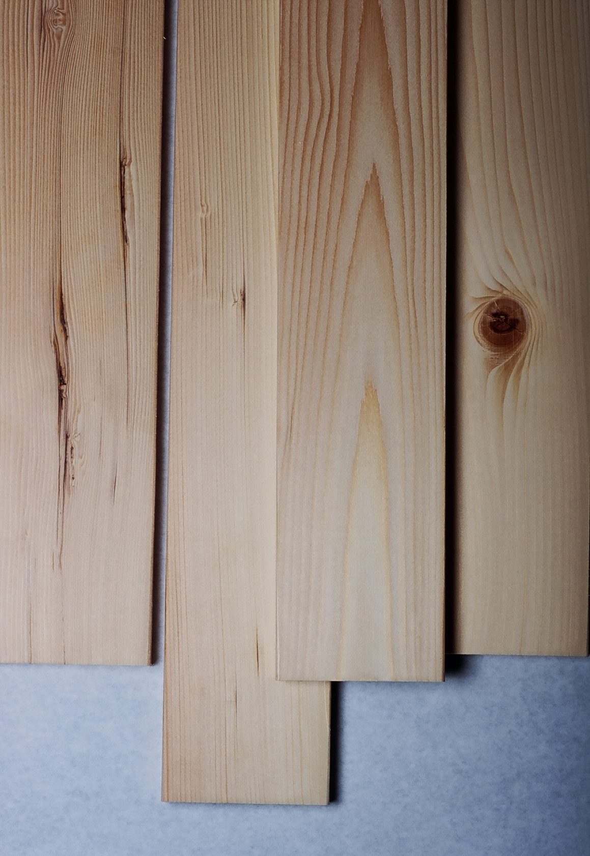 Close up Amabilis fir lumber