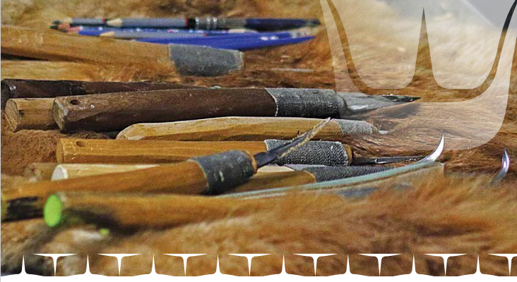 Construction Foundation knife sharpening indigenous skills carving
